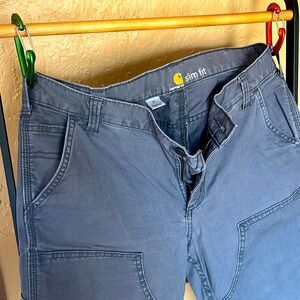 Women’s slim fit carhartt pants - size 10